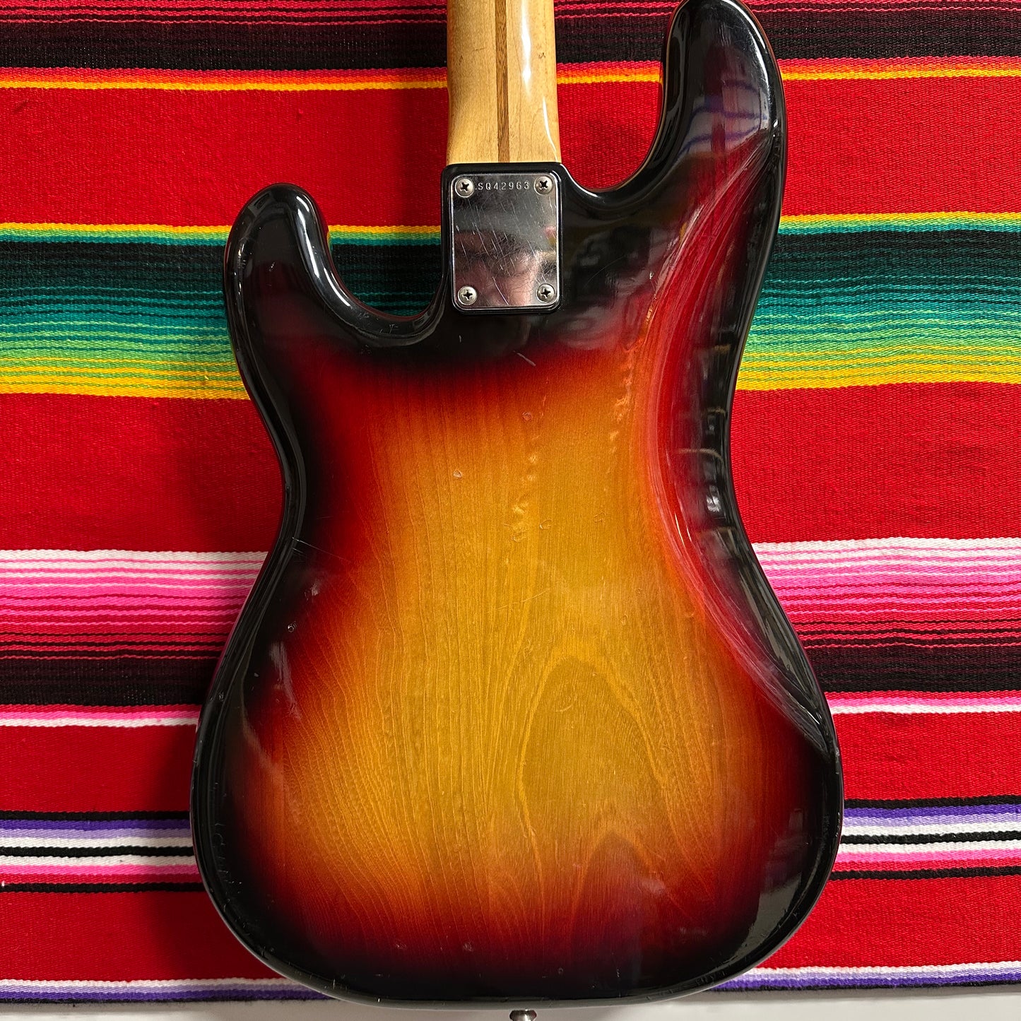 Squier MIJ Precision Bass 3-Tone Sunburst (1984)