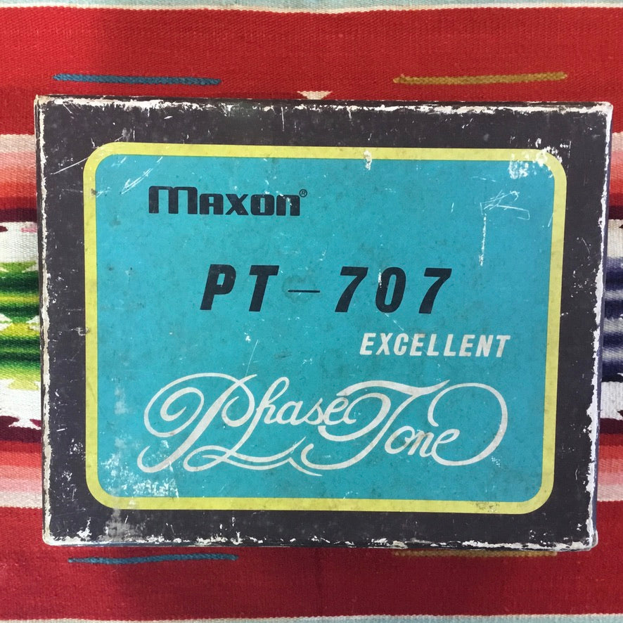 Maxon PT-707 Excellent Phaser Tone (1970s)