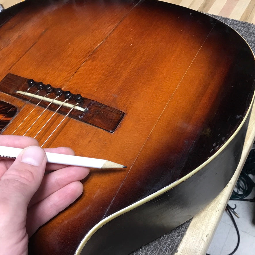 Recording King 1115 Carson J. Robison Model-K Sunburst (1937-39)