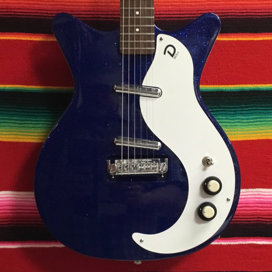 Danelectro 59M NOS+ Blue Metalflake
