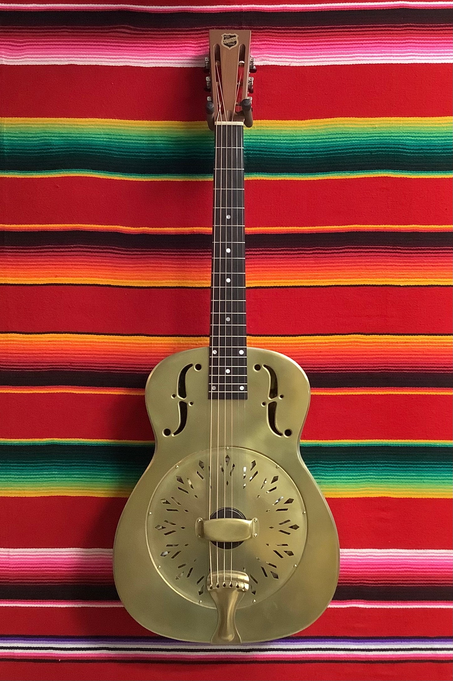 National Reso-Phonic Raw Series Brass 14 Fret Resonator (2023)