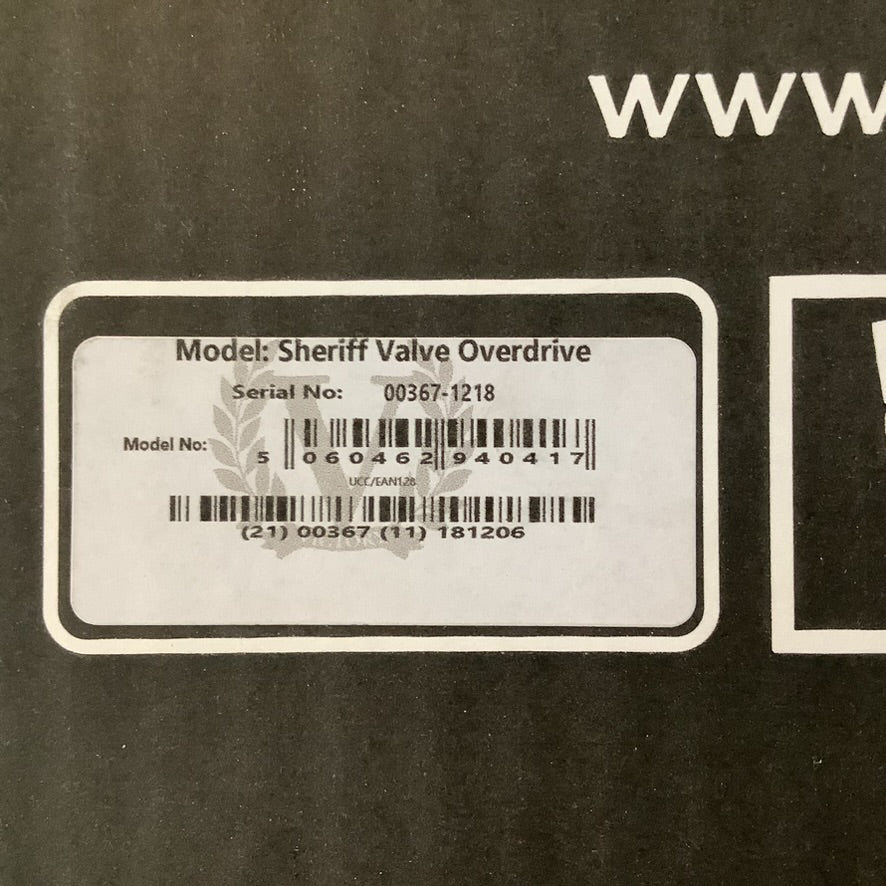 Victory Amplification V4 The Sheriff Valve Overdrive