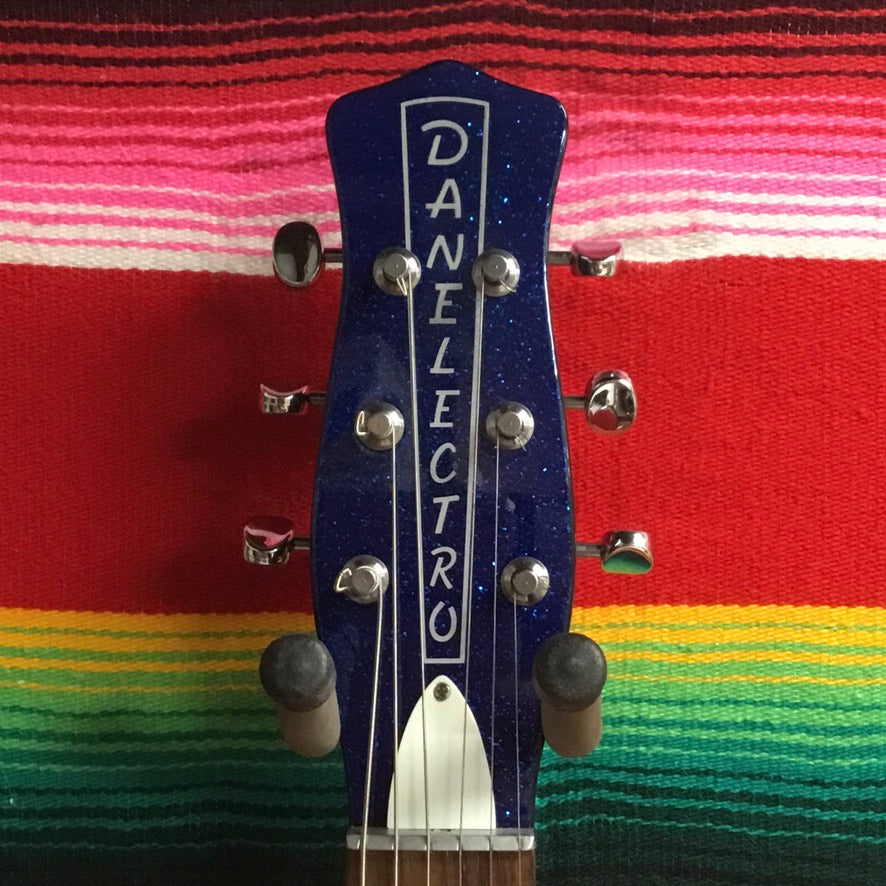Danelectro 59M NOS+ Blue Metalflake