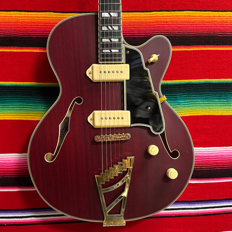 D'Angelico Deluxe 59 Satin Trans Wine (2022)