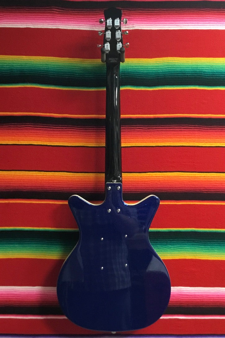 Danelectro 59M NOS+ Blue Metalflake