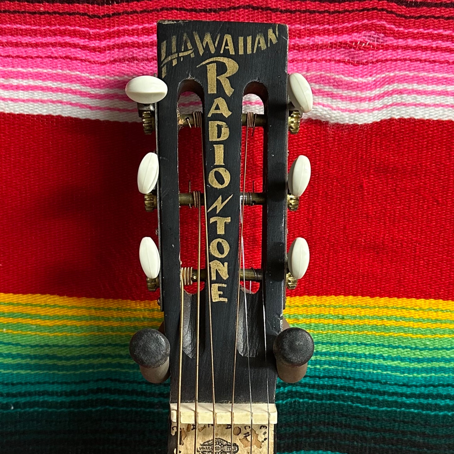 Dobro Radio Tone Hawaiian Square Neck Resonator (1936-38)