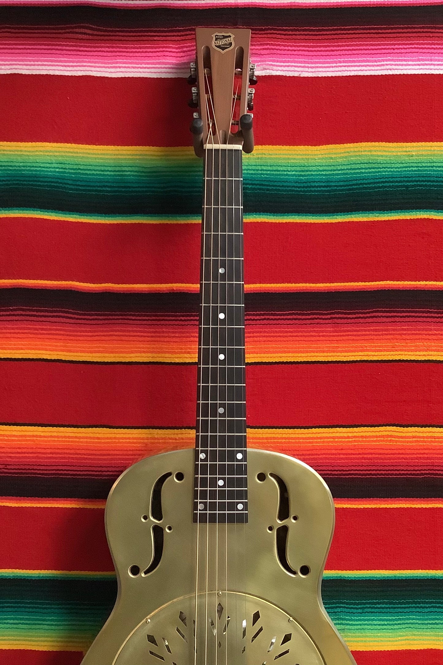 National Reso-Phonic Raw Series Brass 14 Fret Resonator (2023)