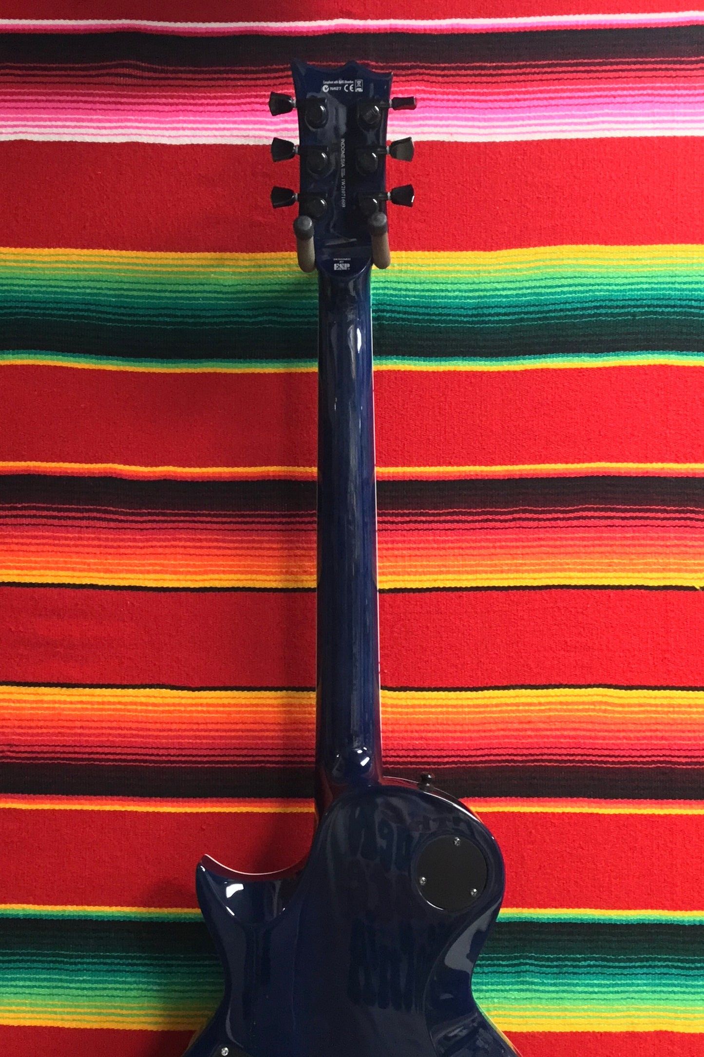 ESP LTD EC-1000 Deluxe Blue Natural Fade (2021)