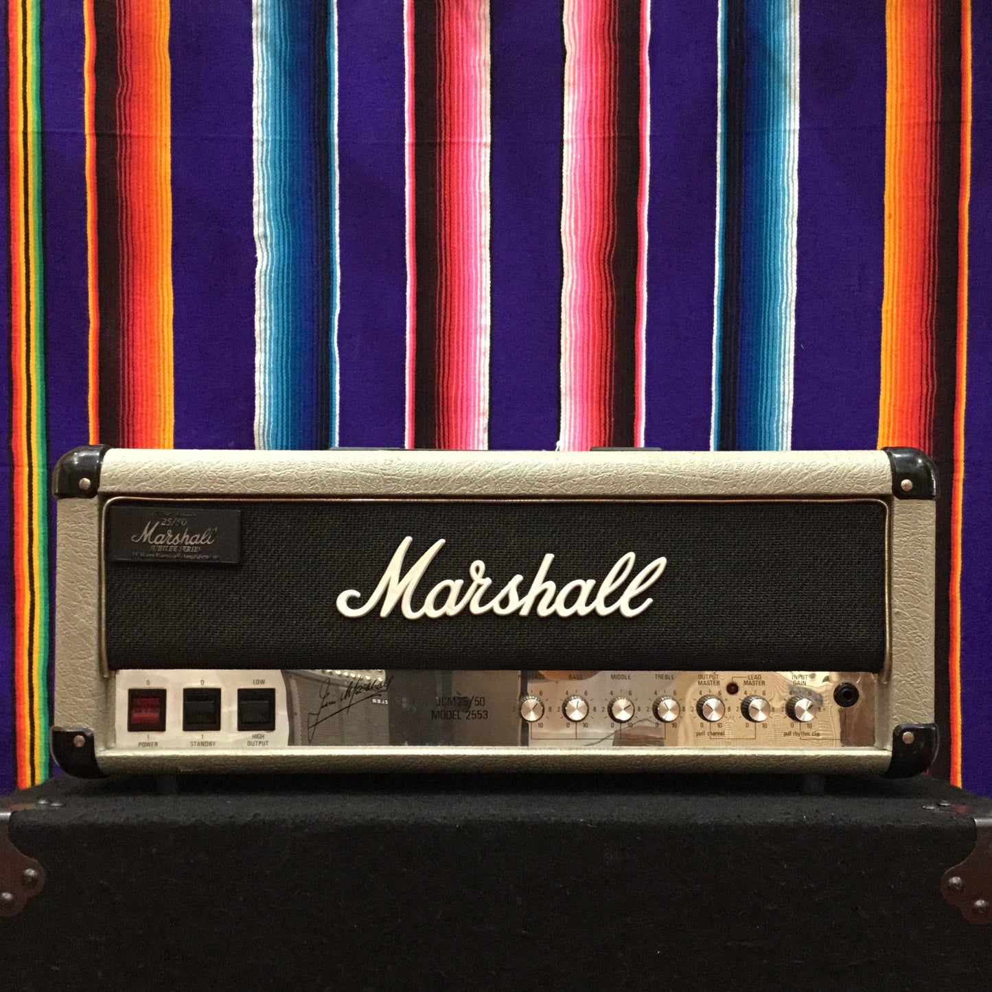 Marshall JCM25/50 Model 2553 Silver Jubilee Head (1987)