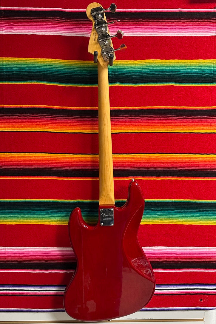 Fender Rarities Collection Flame Ash Top Jazz Bass Plasma Red Burst (2019)