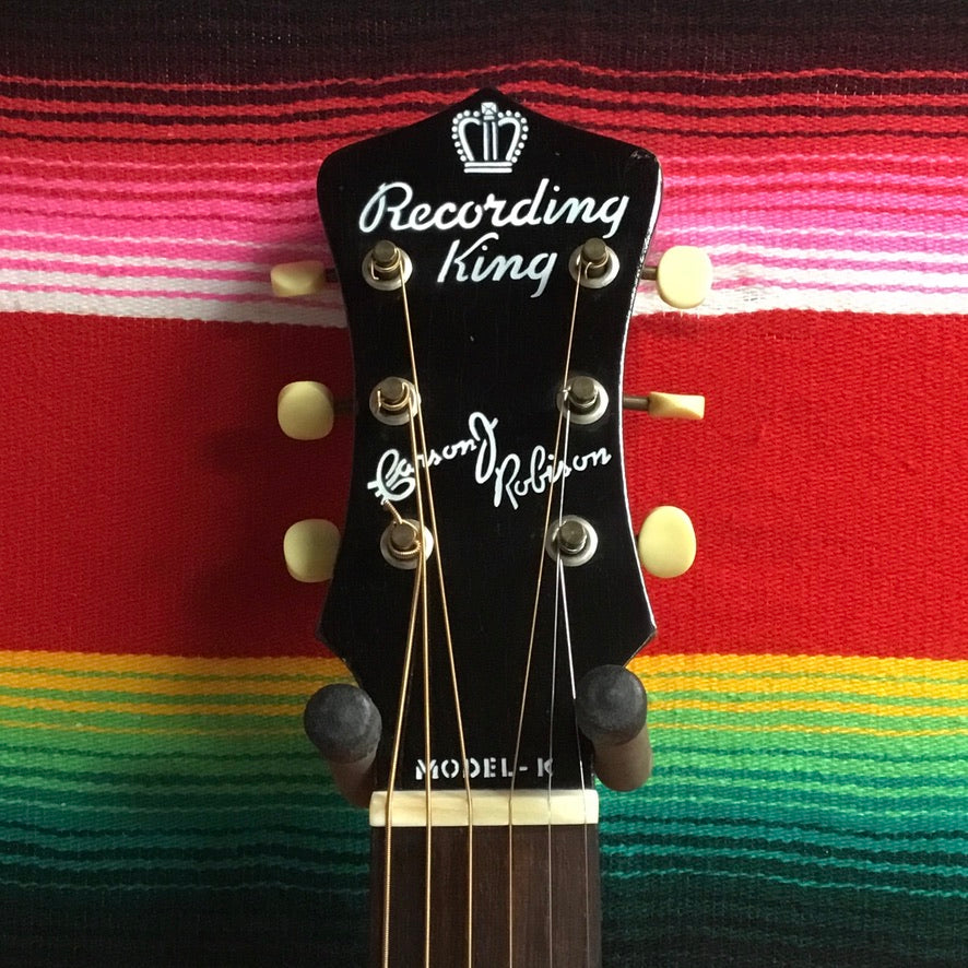 Recording King 1134 Carson J. Robison Model-K Sunburst (1937-39)