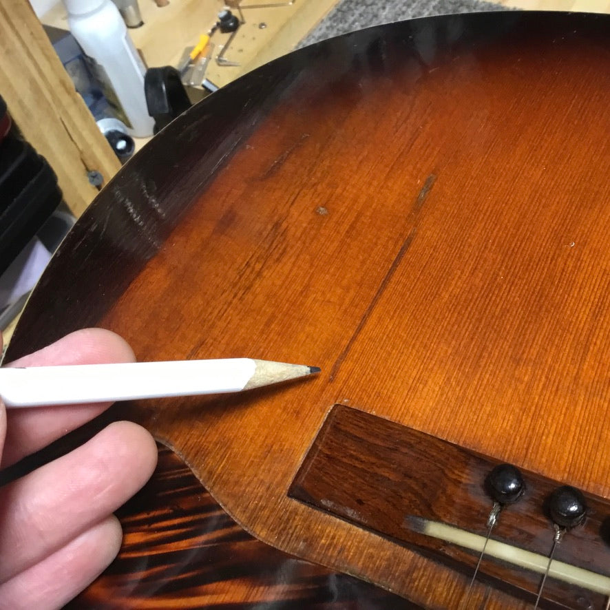 Recording King 1115 Carson J. Robison Model-K Sunburst (1937-39)