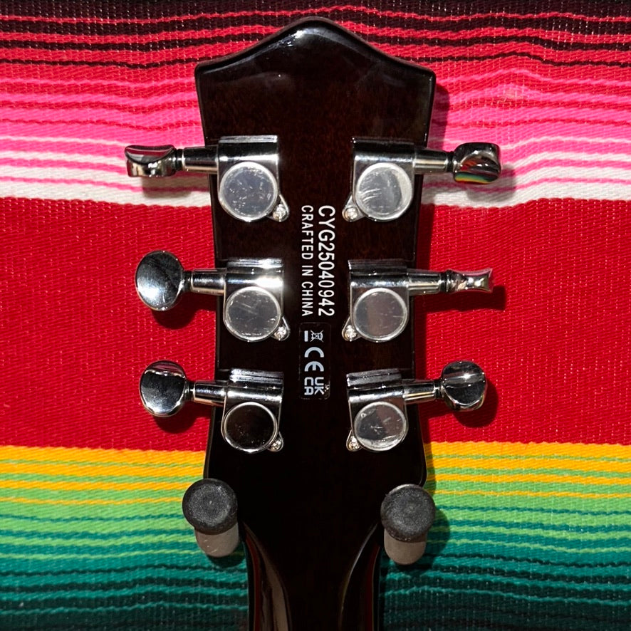 Gretsch G5230T Electromatic Sparkle Jet FT Single-Cut with Bigsby Silver Sparkle