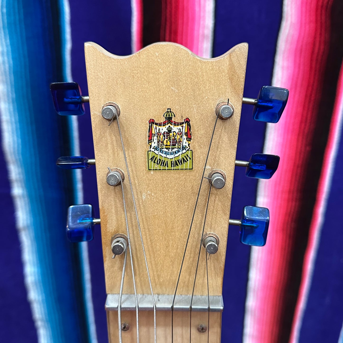 Ray Meany Aloha Model 6-String Lap Steel Blue (1950s)
