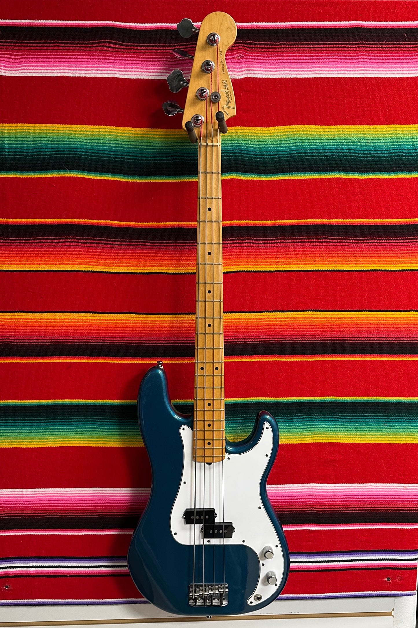 Fender American Standard Precision Bass Aqua Marine Metallic (1999)