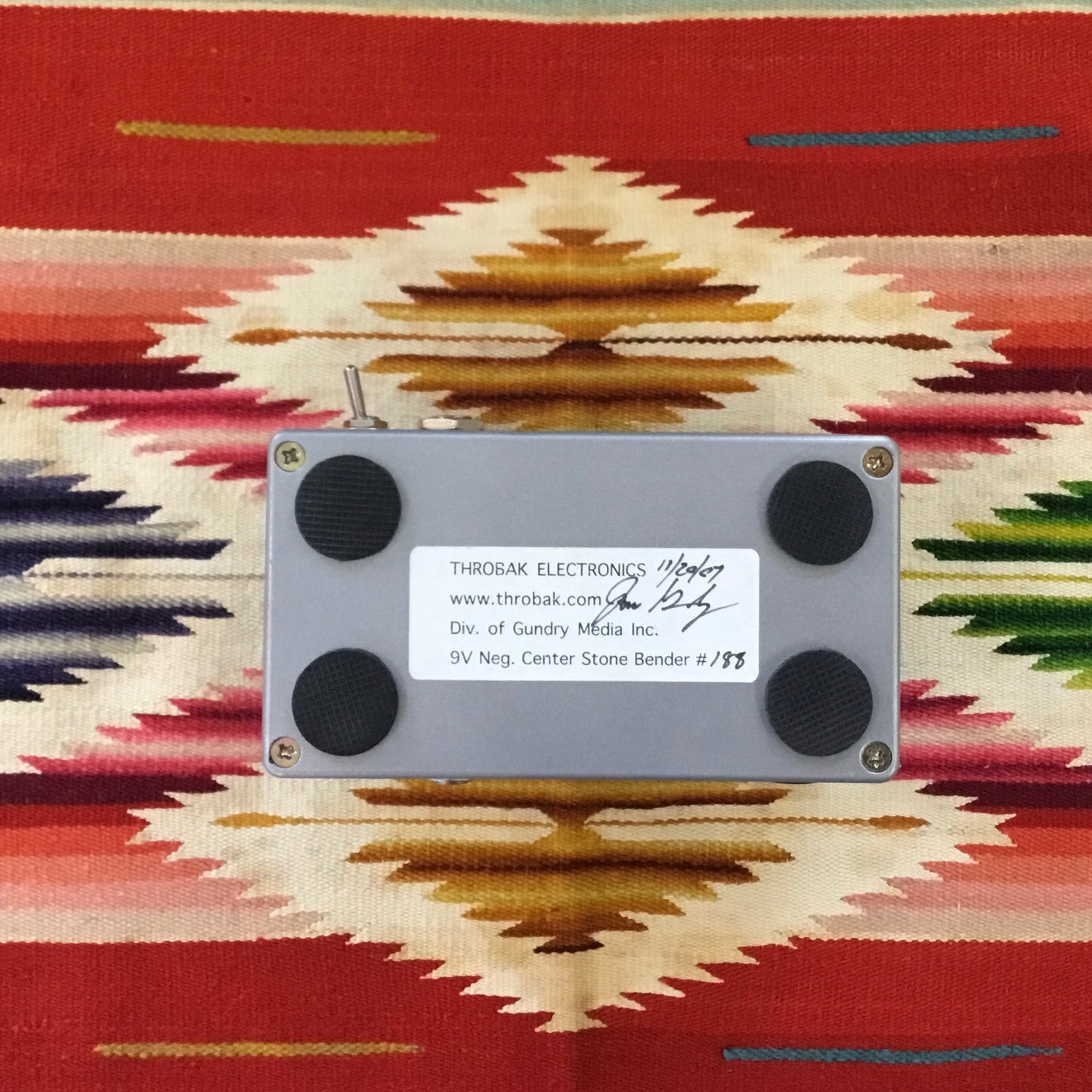 ThroBak Stone Bender MkII Pro Overdrive (2007)