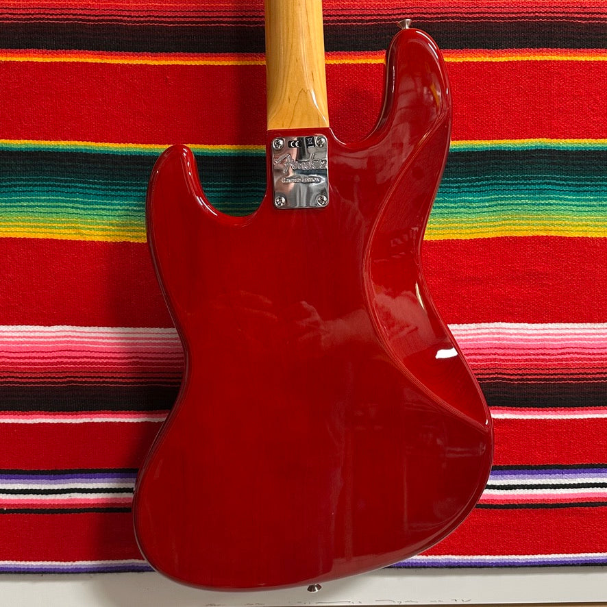 Fender Rarities Collection Flame Ash Top Jazz Bass Plasma Red Burst (2019)