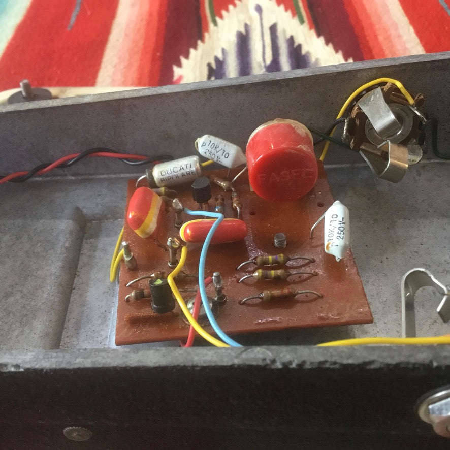 Dallas Arbiter Wah Face 1960's Black 'Sound City'