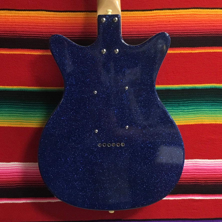 Danelectro 59DC 12 String Blue Sparkle (2001)