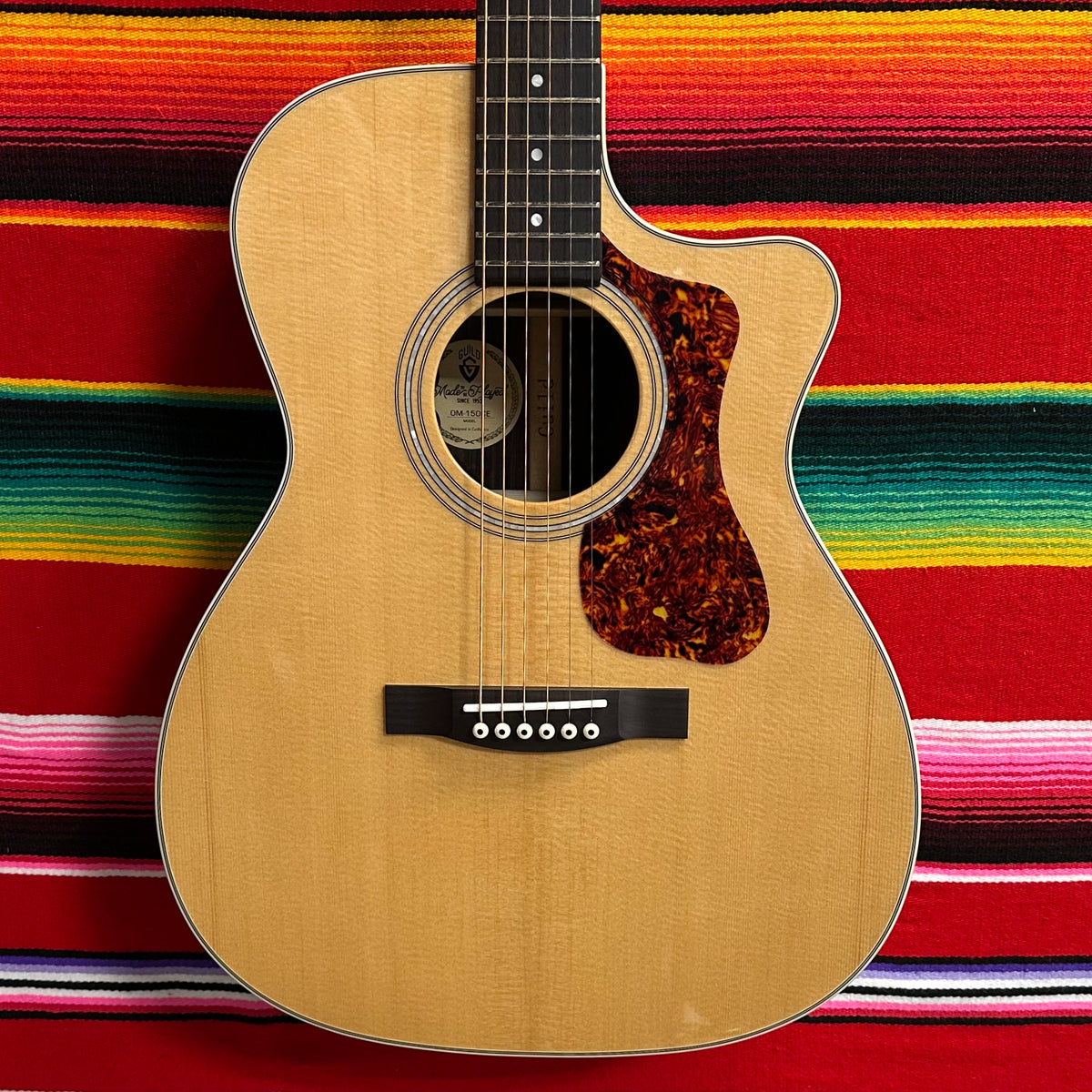 Guild Westerly Collection OM-150CE Natural