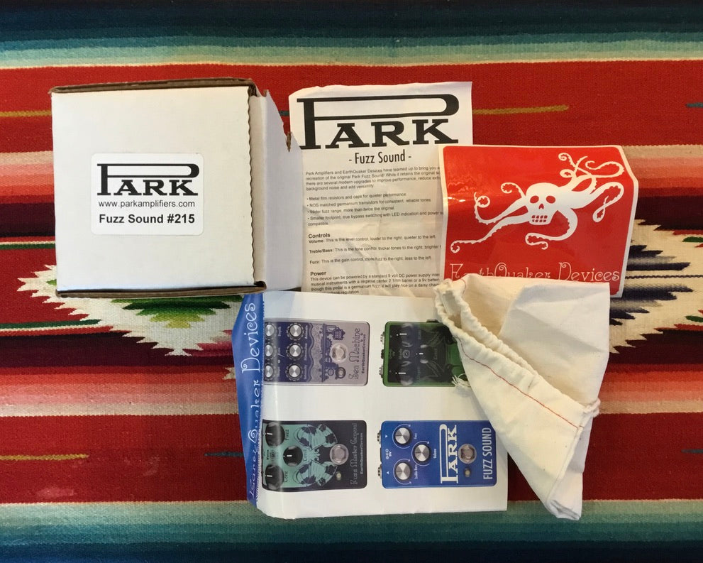 Earthquaker Devices Park Fuzz Sound