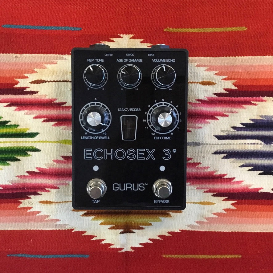 gurus echosex 3 delay pedal Gurus Echosex 3° Analog Vintage Binson Inspired Echo – Action Music