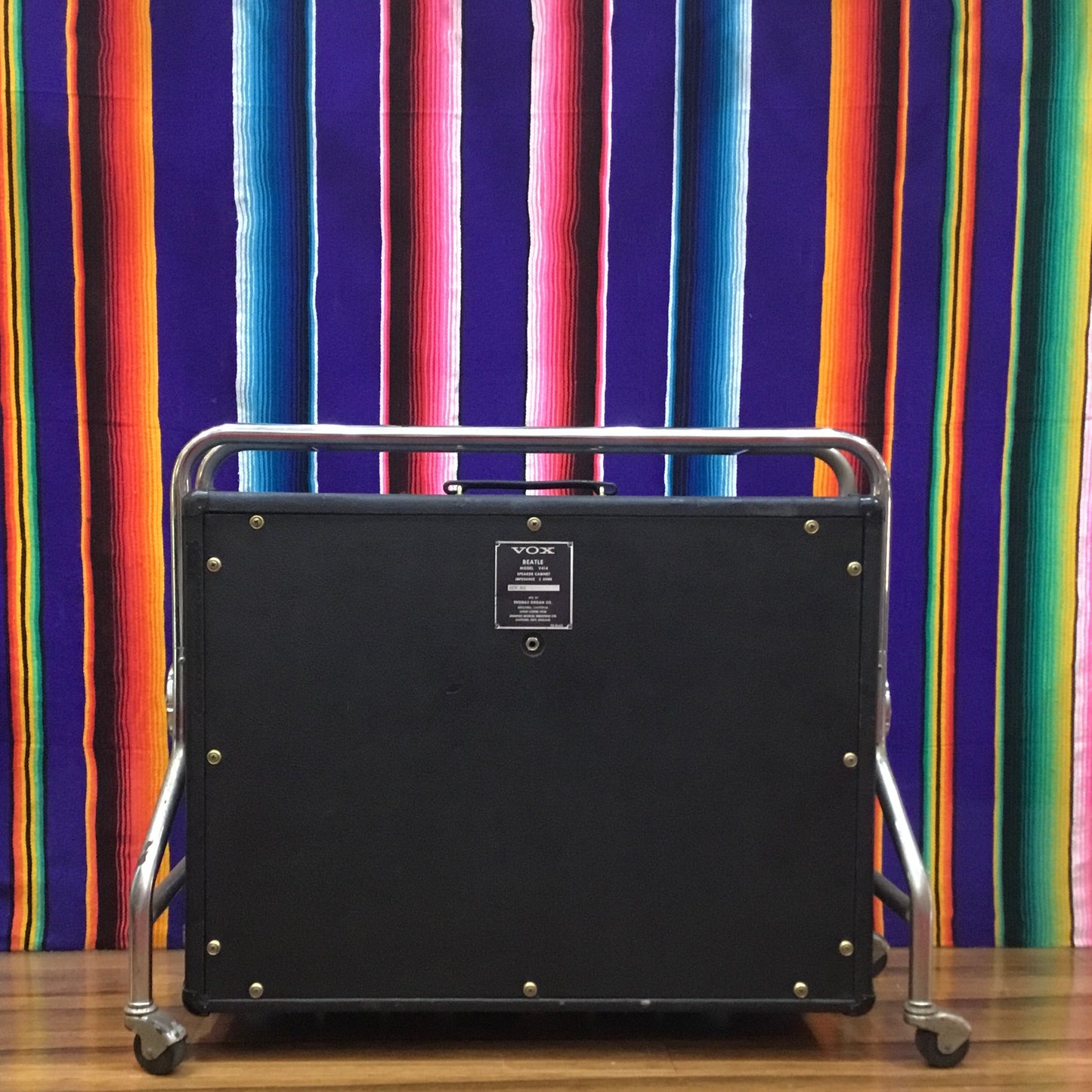 Vox V414 Beatle 2x12 Cabinet with Trolly (1965)