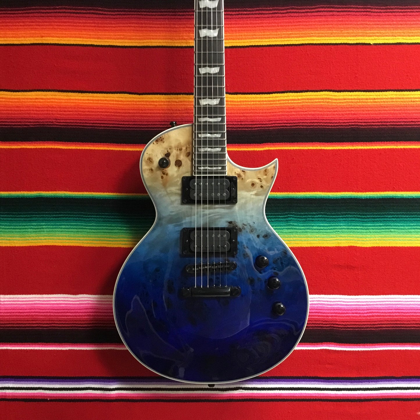 ESP LTD EC-1000 Deluxe Blue Natural Fade (2021)
