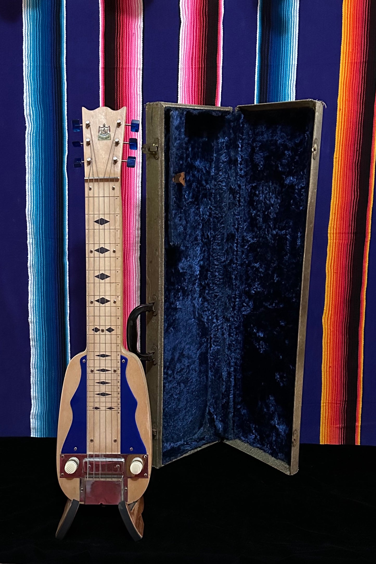 Ray Meany Aloha Model 6-String Lap Steel Blue (1950s)