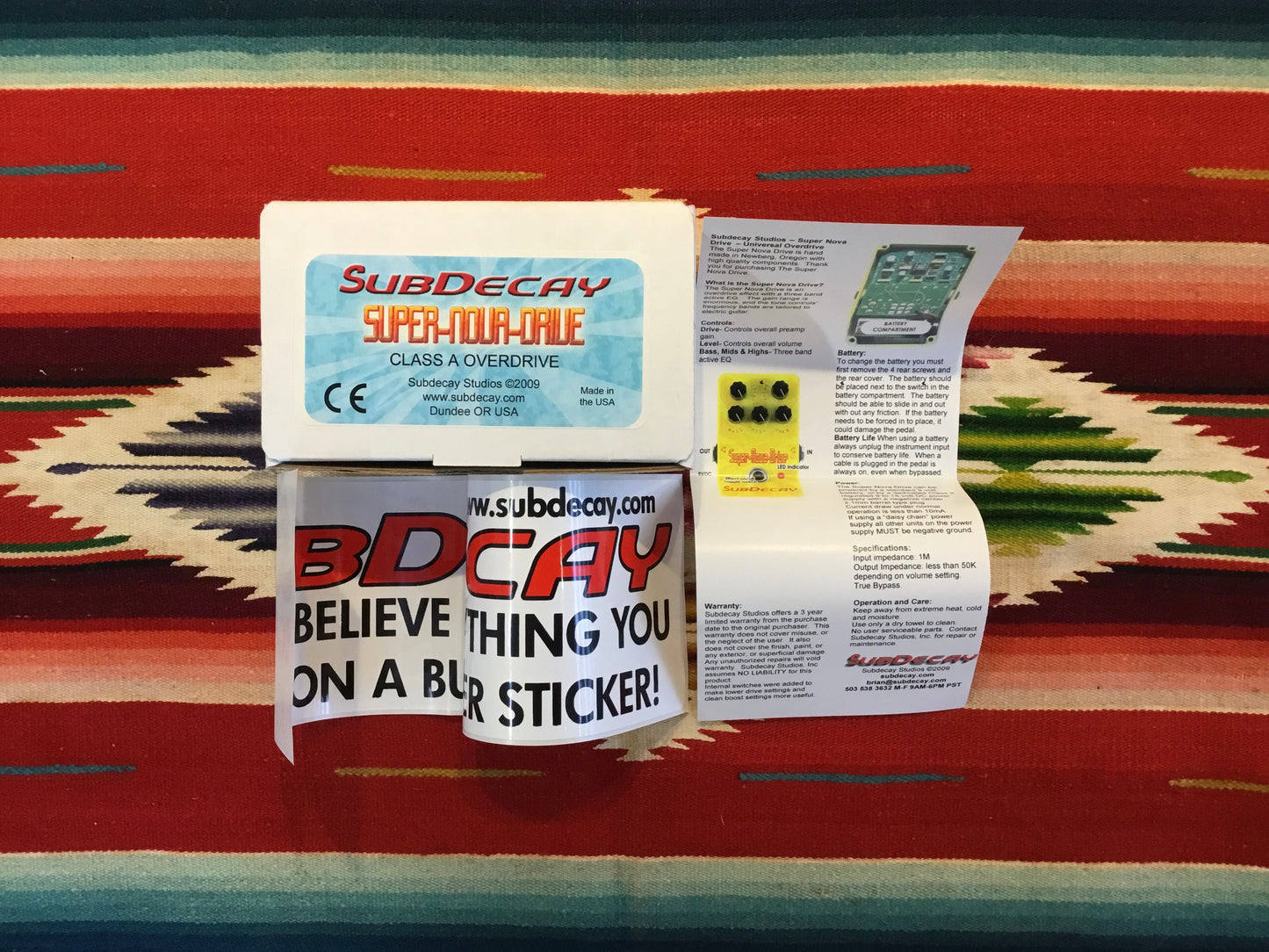 Subdecay Super Nova Drive V1 (Out of Production)