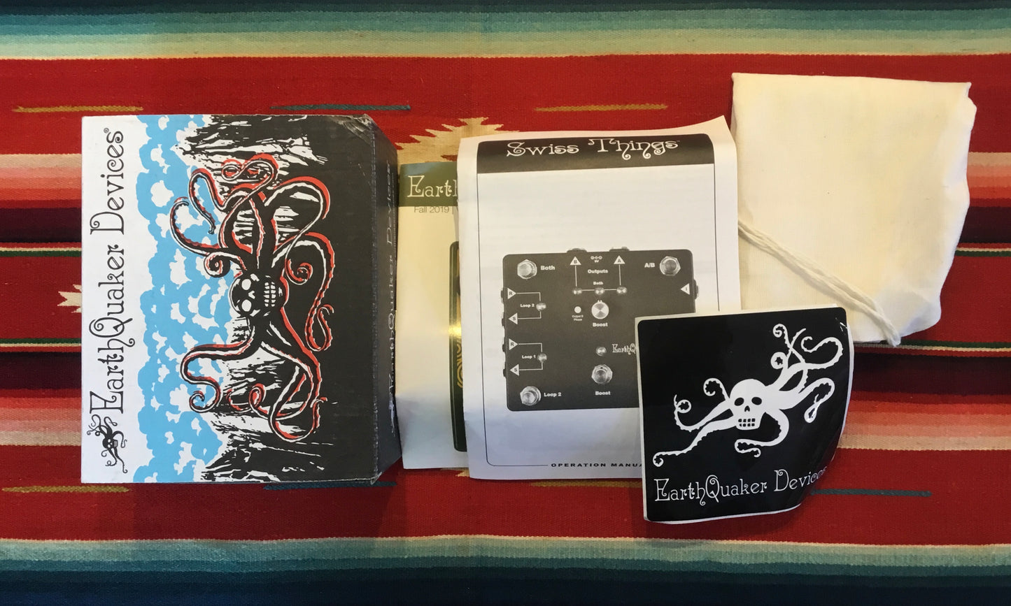 EarthQuaker Devices Swiss Things Pedalboard Reconciler
