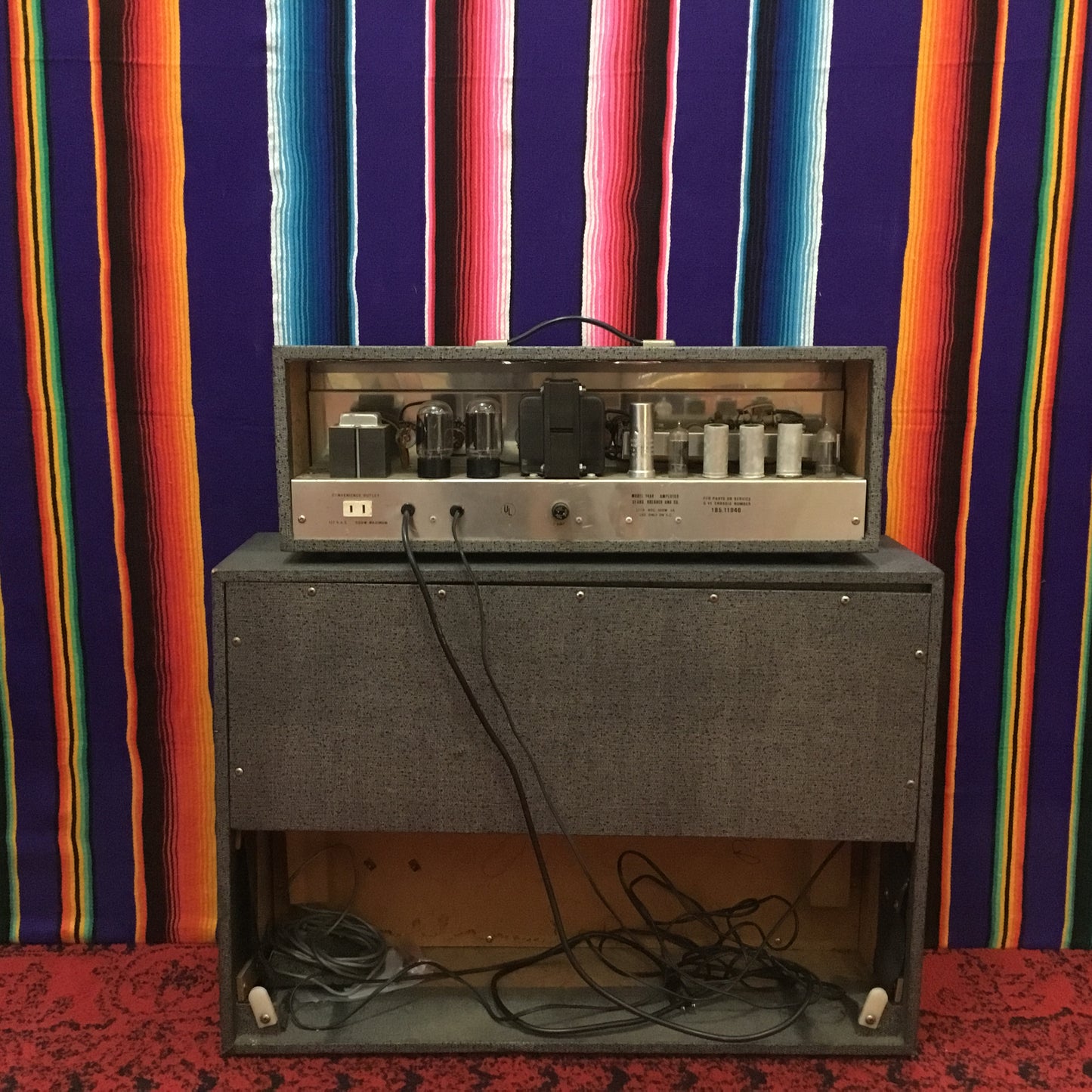 Silvertone Model 1484 Twin Twelve (1960s)