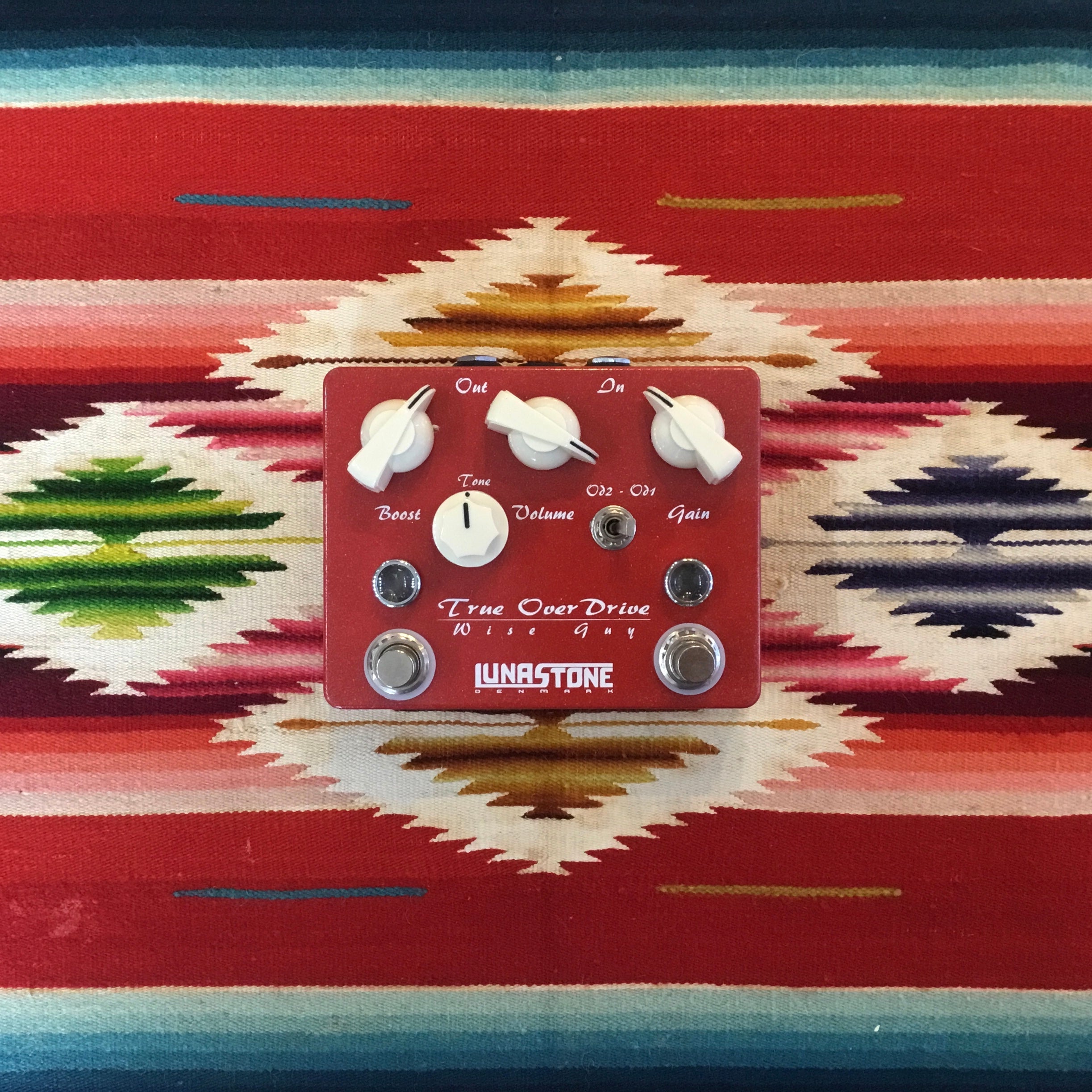 lunastone pedals Lunastone True Overdrive Wise Guy – Action Music