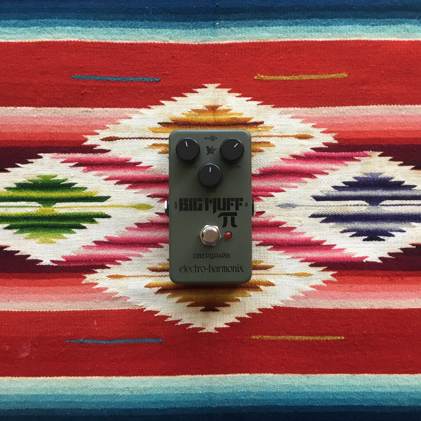 Electro-Harmonix Green Russian Big Muff Distortion/Sustainer Reissue