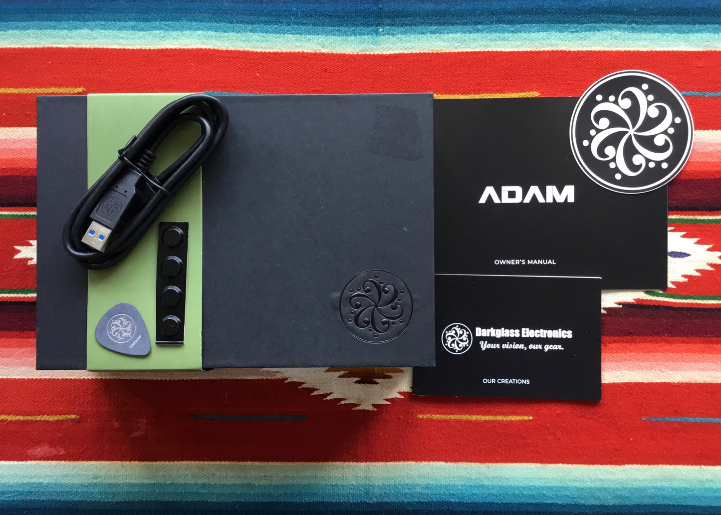 Darkglass Electronics ADAM Distortion/Compressor/Speaker Emulator Green 2021