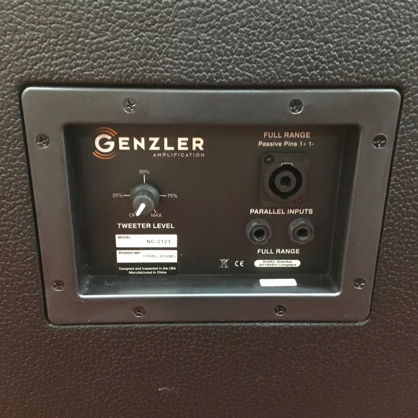 Genzler Amplification Nu Classic NC-212T 2x12 Bass Cabinet