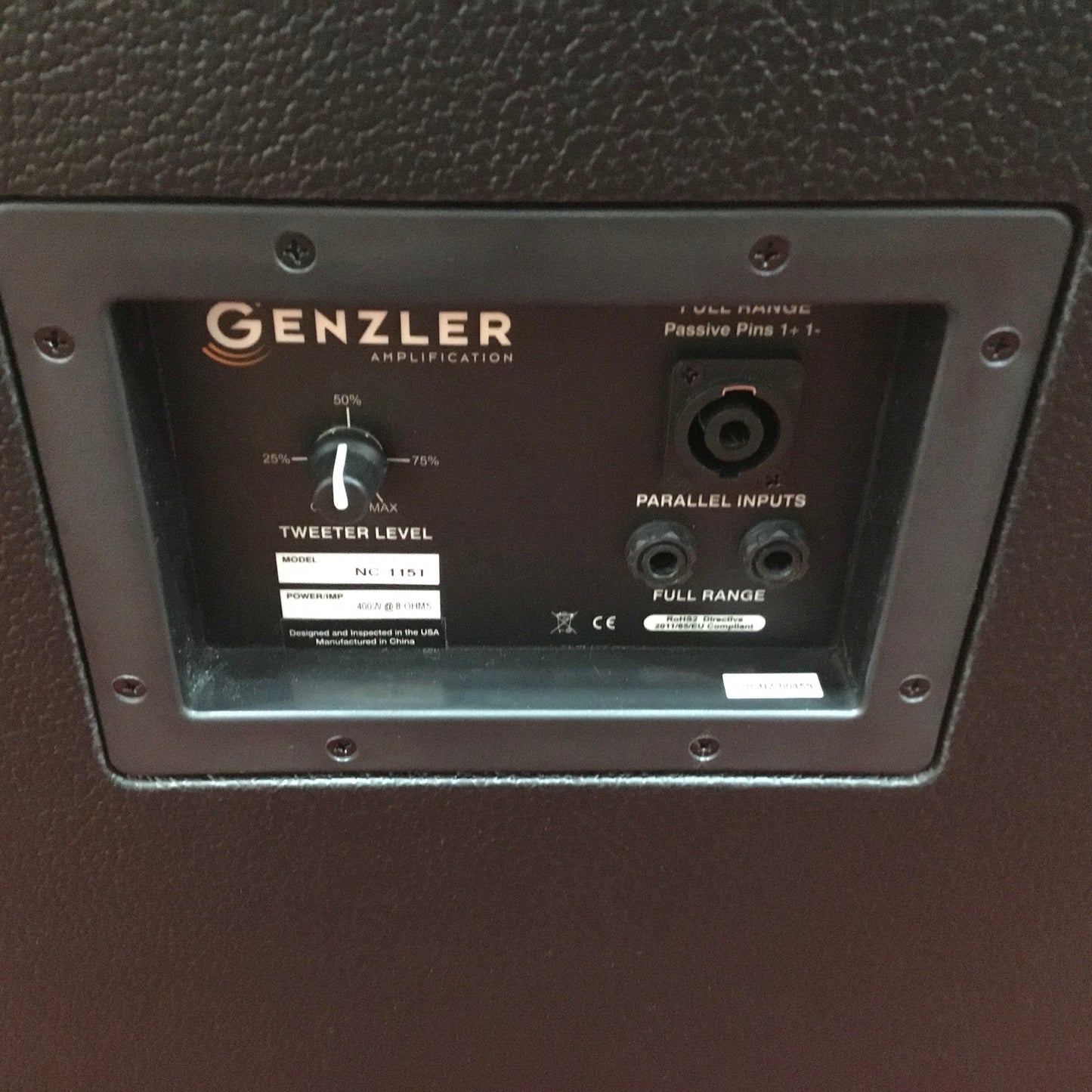 Genzler Amplification Nu Classic NC-115T 1x15 Bass Cabinet