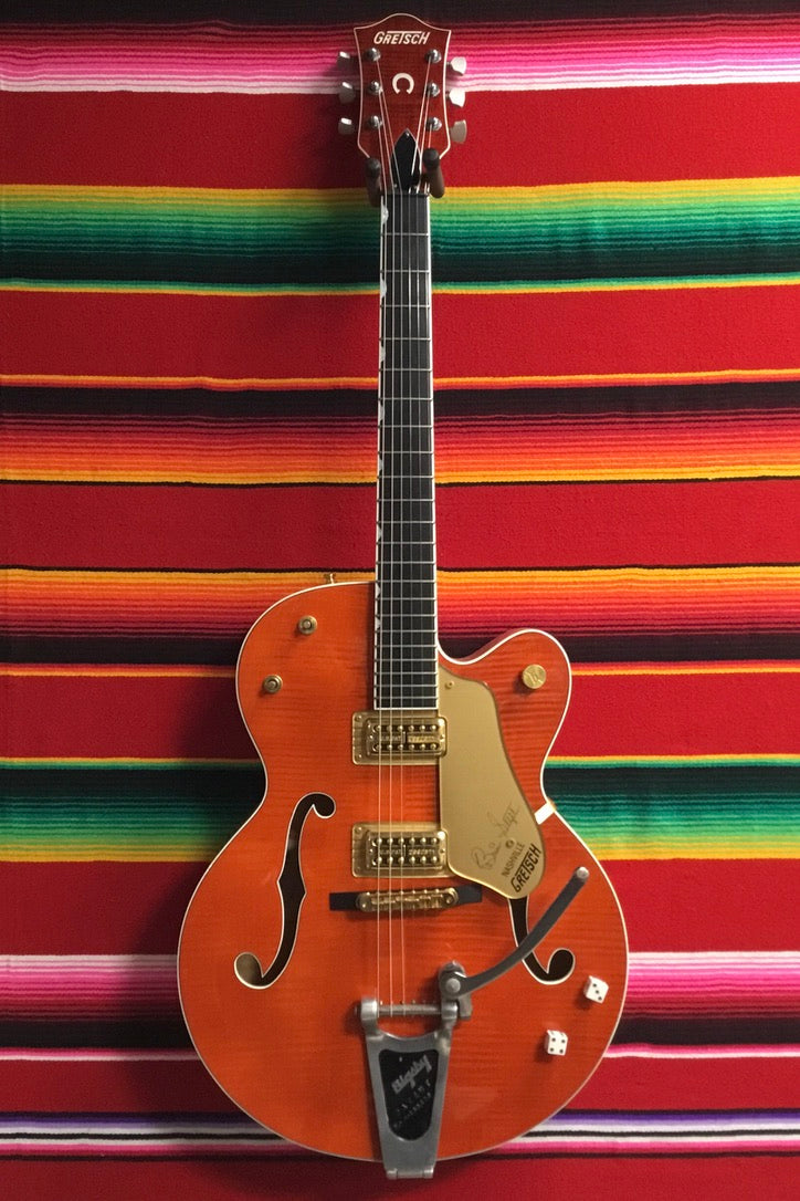 Gretsch “Made in Japan” Nashville Brian Setzer Signature 6120SSU in Orange Stain (1999)