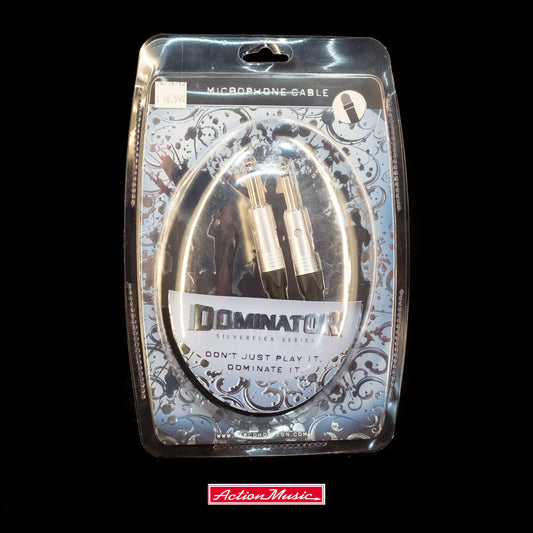 Dominator  15 Ft Silverflex Guitar Instrument Cable SLVRGTR-15