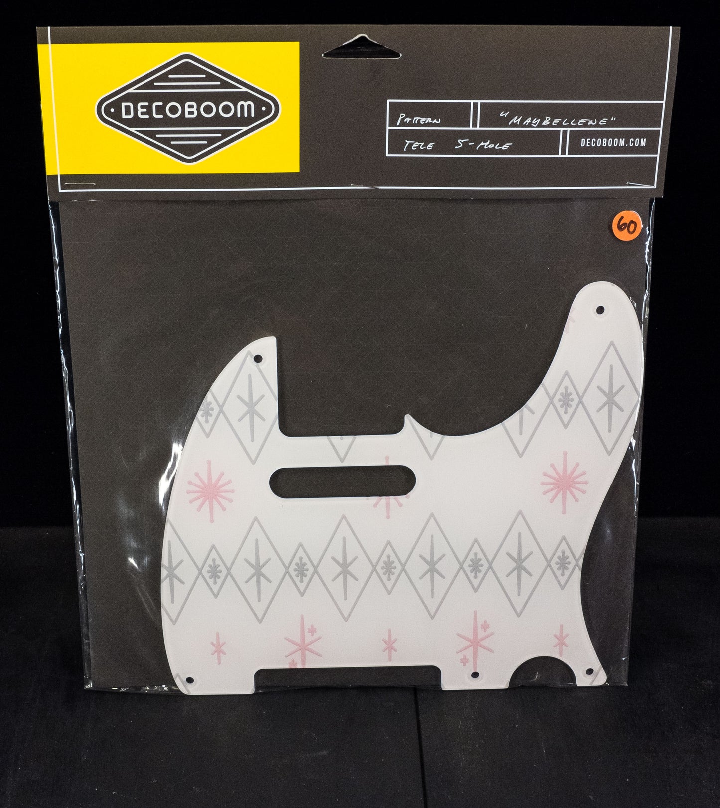 Decoboom Maybellene Tele Pickguard White