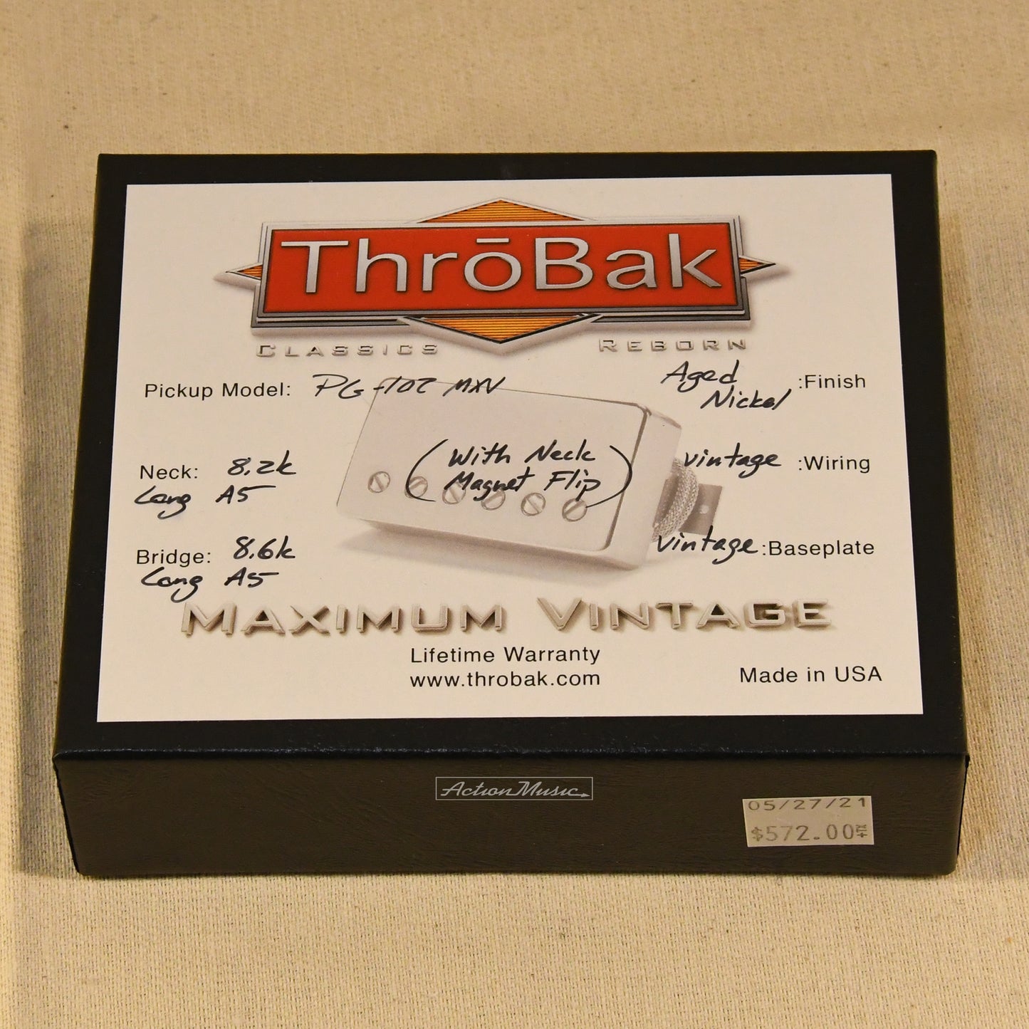 ThroBak PG-102 Aged Nickel