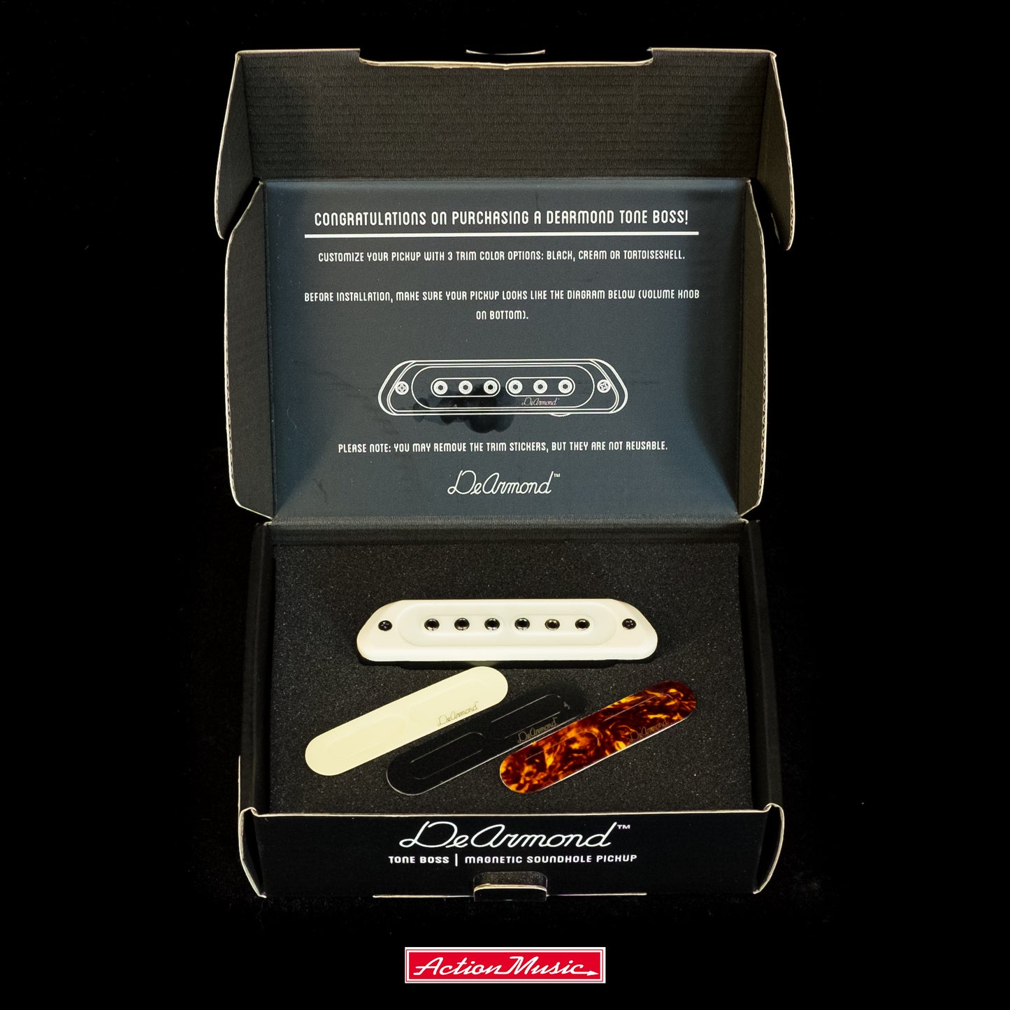 DeArmond Tone Boss Soundhole Acoustic Pickup