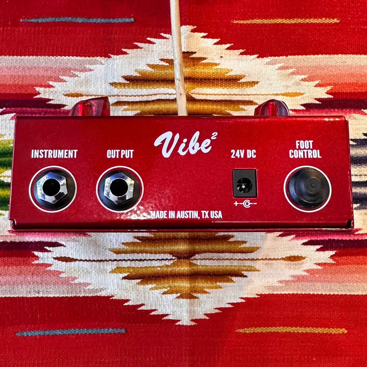 Shin-Ei Vibe-2 Chorus/Vibrato V2 Voodoo Red (2020s)