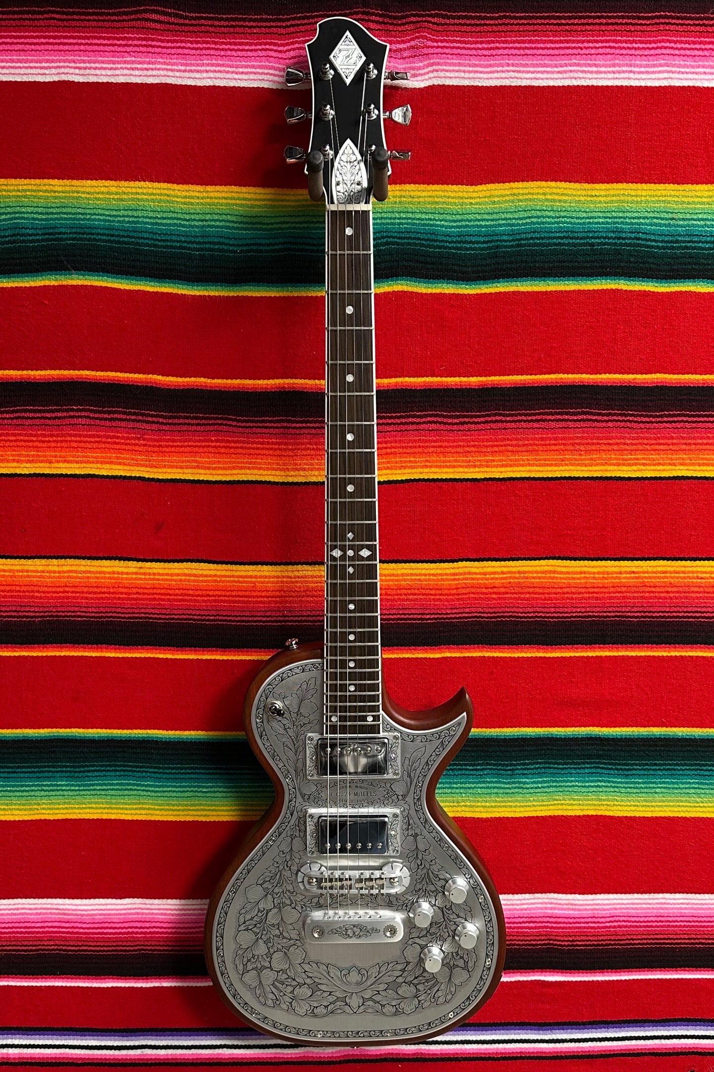 Zemaitis C24MF NT Casimere Metal Front Mahogany (2015)