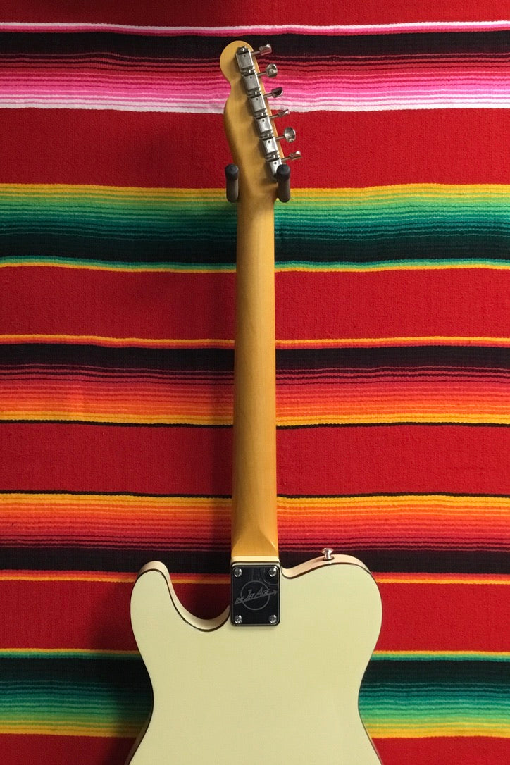 The Jet Age Custom Telecaster Parts Guitar Vintage White N/S/N