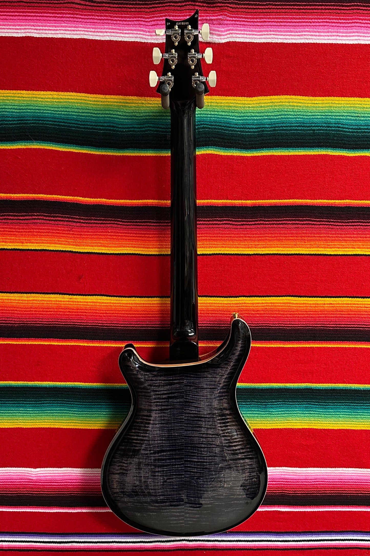 PRS Hollowbody II Piezo "10" Top Charcoal Burst (2024)