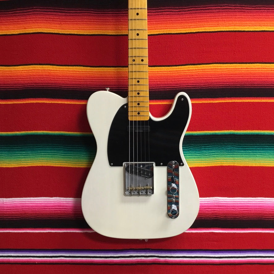 Fender MIM Classic '50s Telecaster Lacquer  White Blonde (2015)