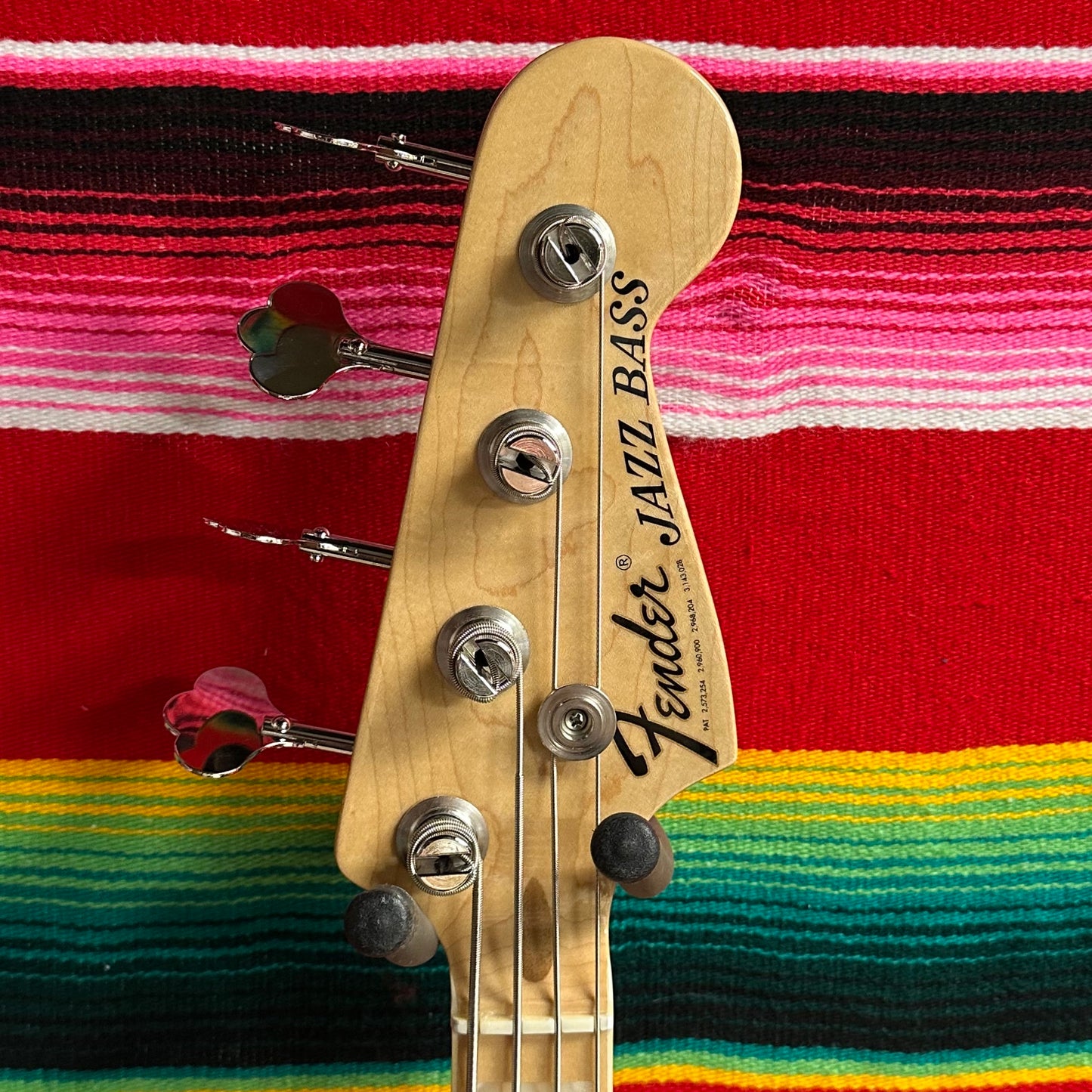 Fender USA Geddy Lee Jazz Bass Black (2023)