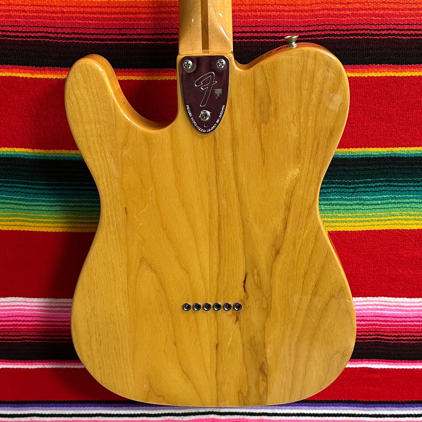 Fender MIM Classic Series '72 Telecaster Thinline Natural (2007)