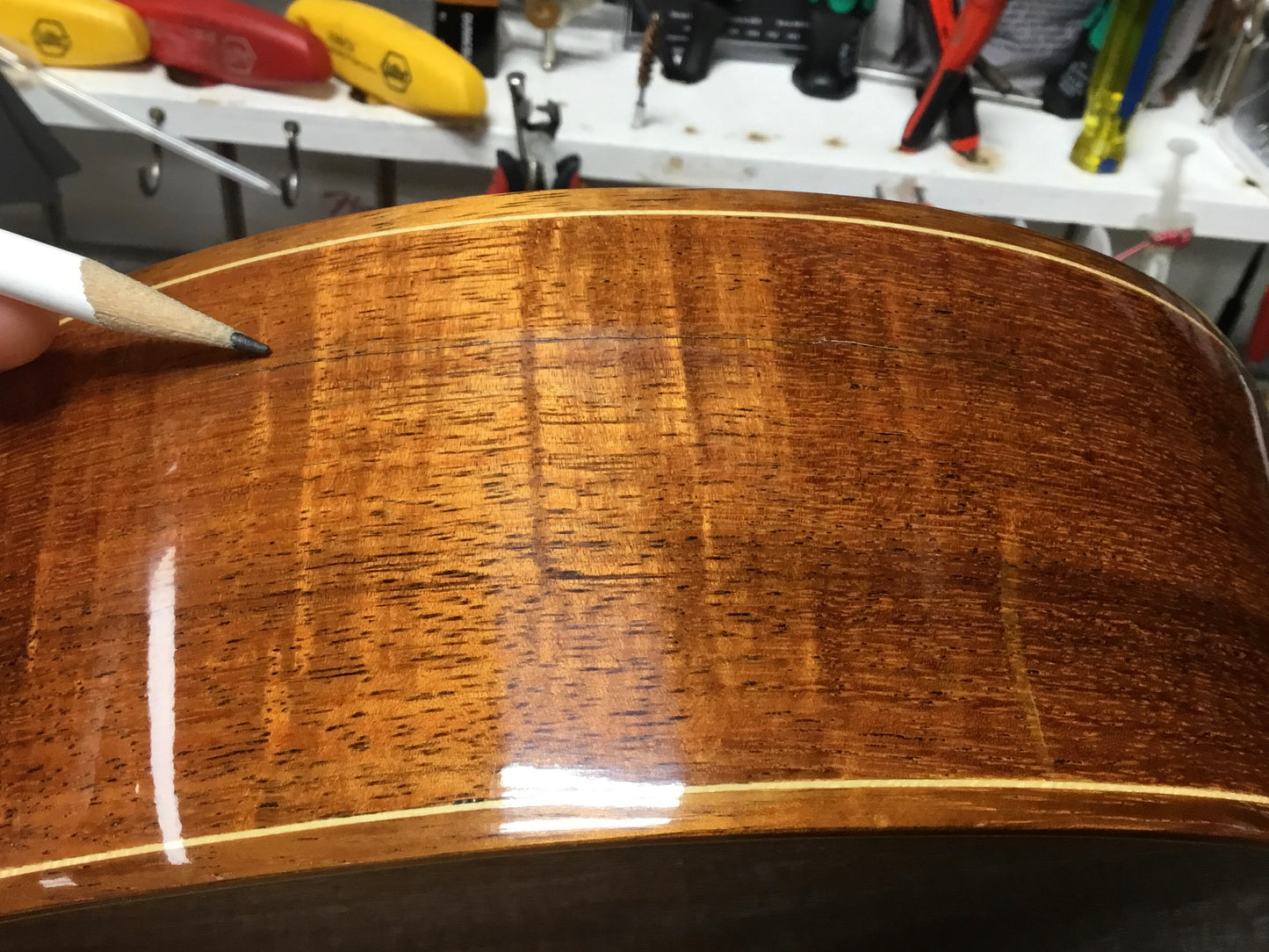 Pegasus Koa Weissenborn Style Lap Guitar (1993)